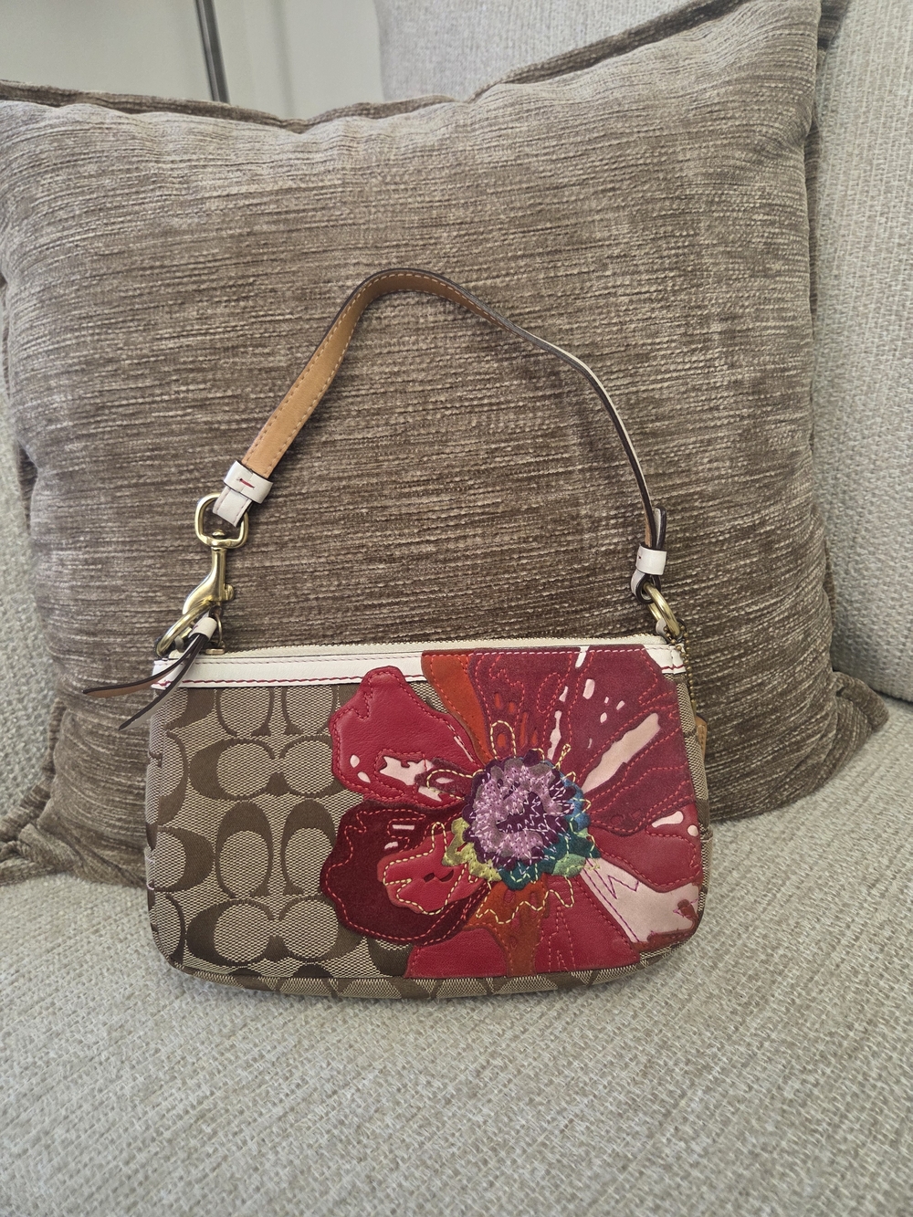 Coach Signature Poppy Demi Bag Y2k Style 6264